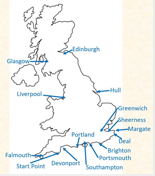 Nov 25 - 1 Coastal time balls map