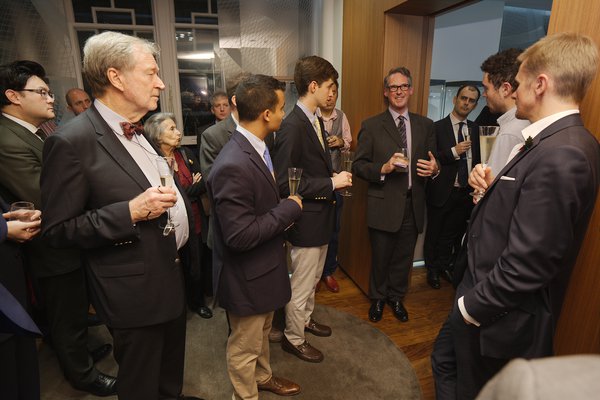 AHS Council member Jonathan Betts opening the evenings' talks (Photo Yarek Baranik)