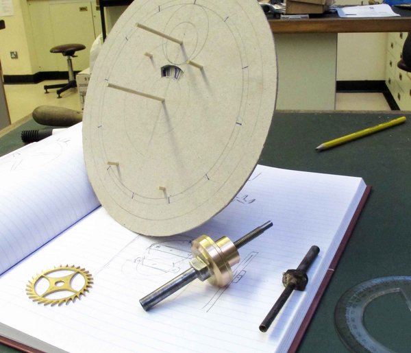 Clock-model-taking-shape