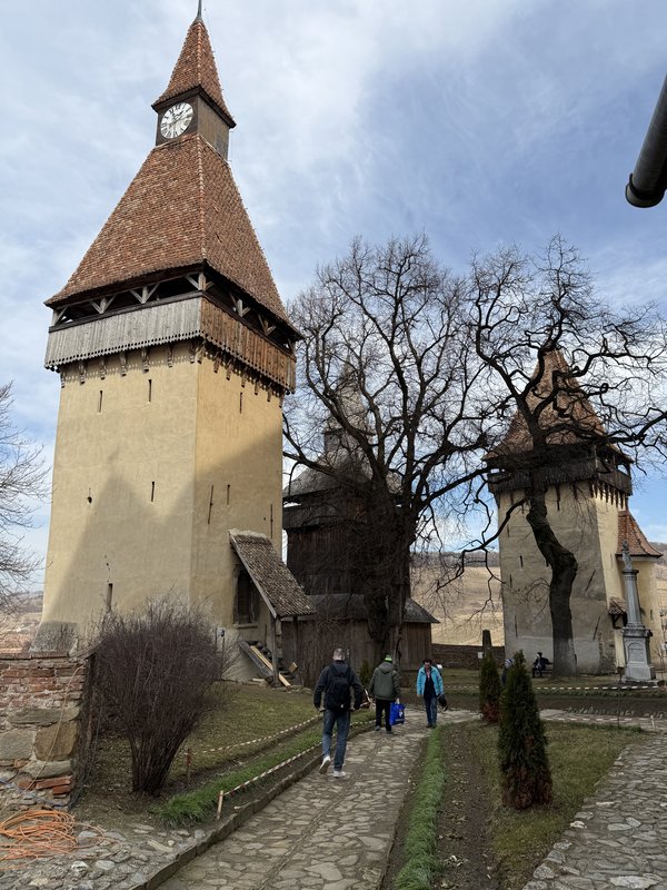 Part of the fortified church complex at Biertan, A UNESCO World Heritage Site.