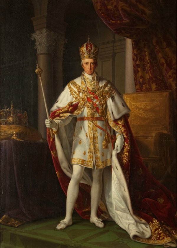 Emperor Francis II (1768 – 1835) Leopold Kupelwieser (Heeresgeschichtlichen Museum)