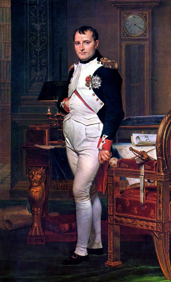 Napoleon Bonaparte (1769 - 1821), Jacques-Louis David (National Gallery of Art, Washington)