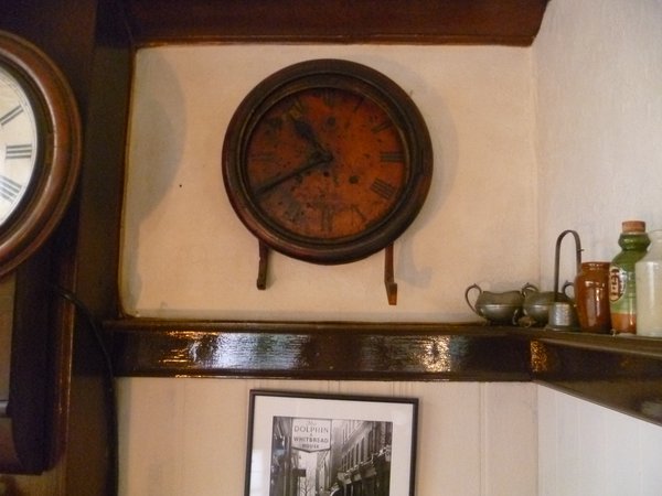 The clock found in the wreckage stopped at 10.40