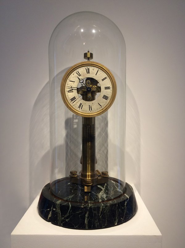 M. Pierre Sellier’s double pendulum precision clock