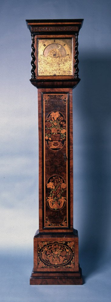 Eight day longcase night clock by Edward East, London, c.1675 (British Museum Reg. No. 1980,1002.1)