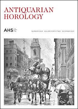 Recent issues Antiquarian Horological Society The story of time