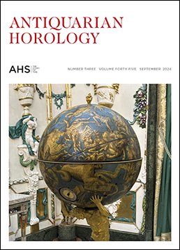 Antiquarian horology journal sale