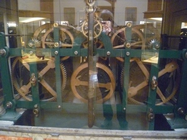 The movement of the turret clock in the Military Museum.jpg