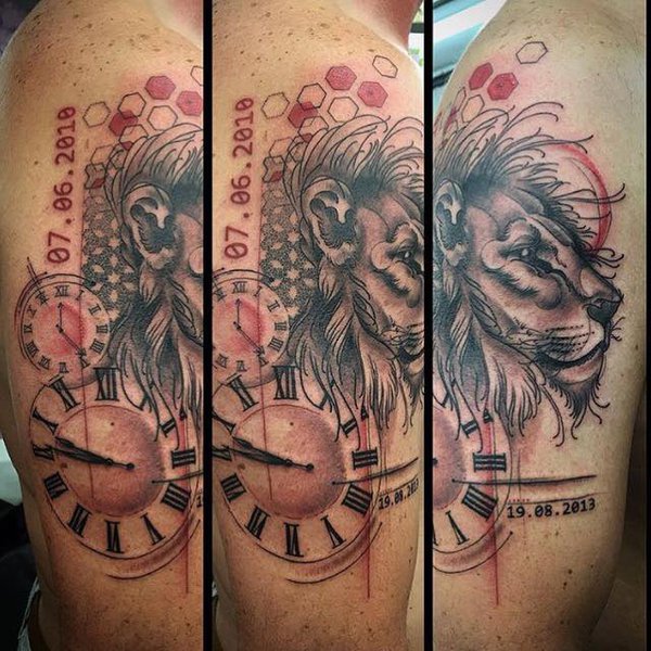 30 Best Clock Tattoos For Men  Ideas And Designs 2023  FashionBeans