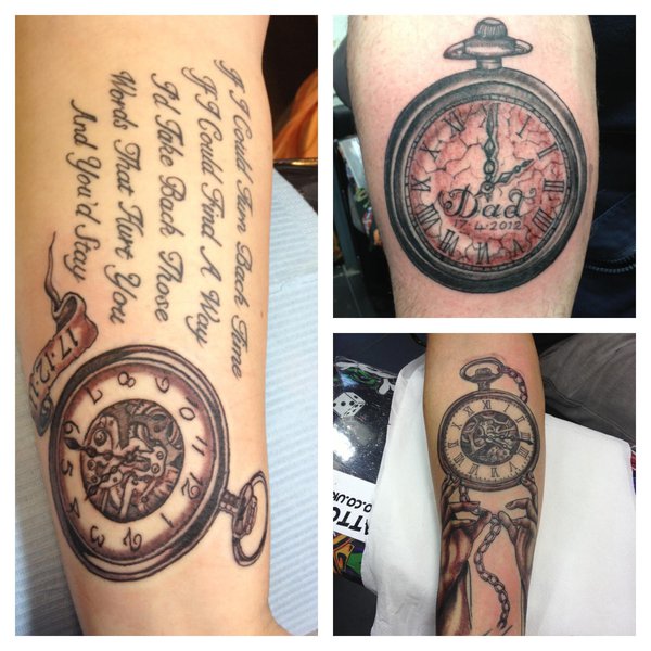 time clock tattoos memorialTikTok Search